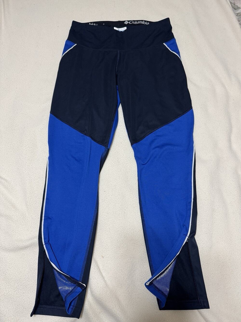 Columbia Sportwear Omni Wind Blocking Pants Leggings Colorblock Women’s M Hiking